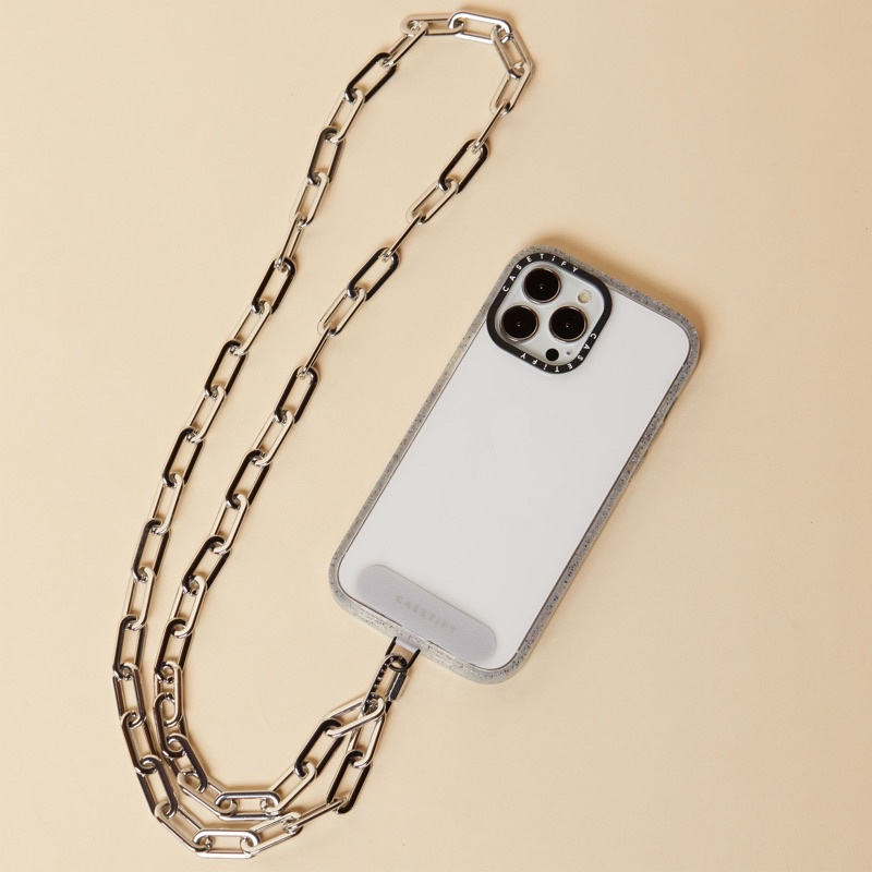 pre-order-ของแท้-casetify-metal-chain-phone-strap-with-card