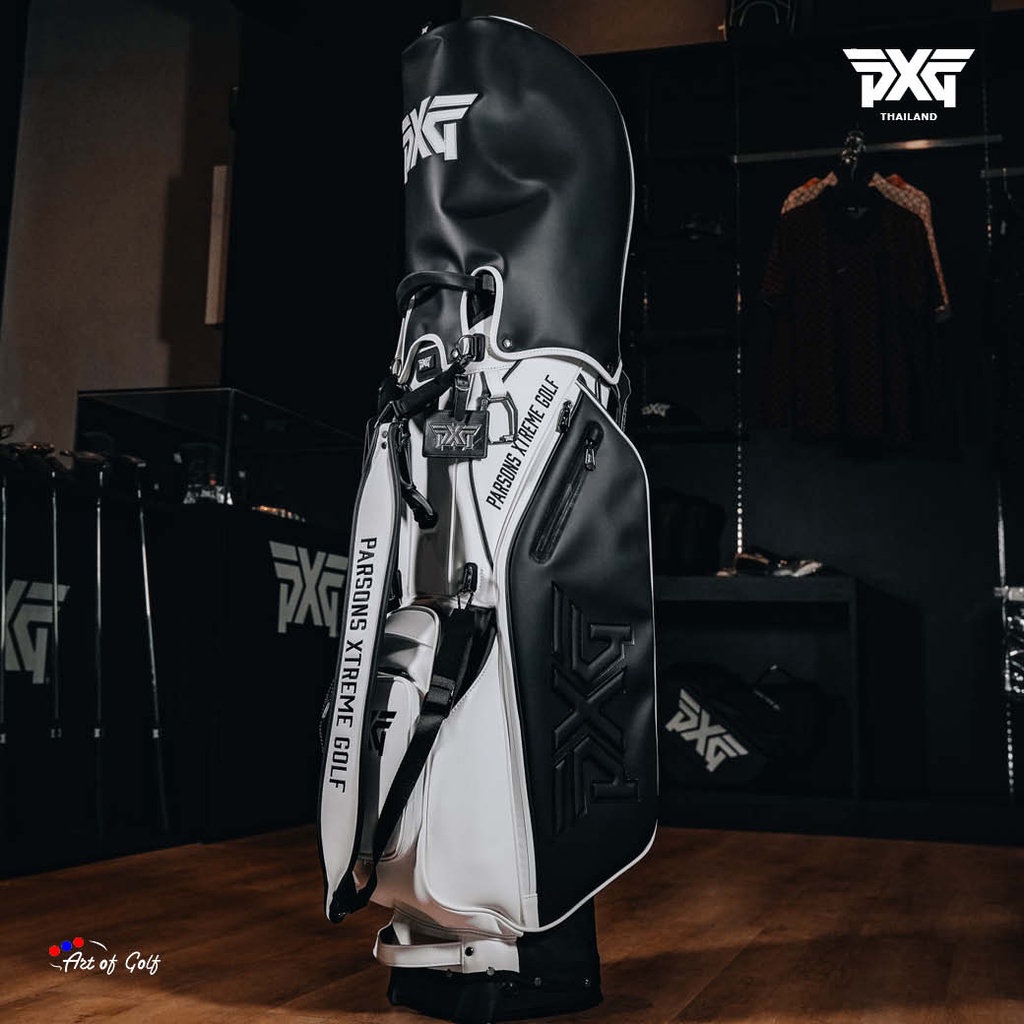 ถุงกอล์ฟ-pxg-color-block-stand-bag-สินค้าแท้-100