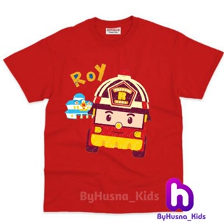 เสื้อยืด พิมพ์ลาย ROBOCAR POLI ROBOCAR POLI พรีเมี่ยม สําหรับเด็กวัยหัดเดิน