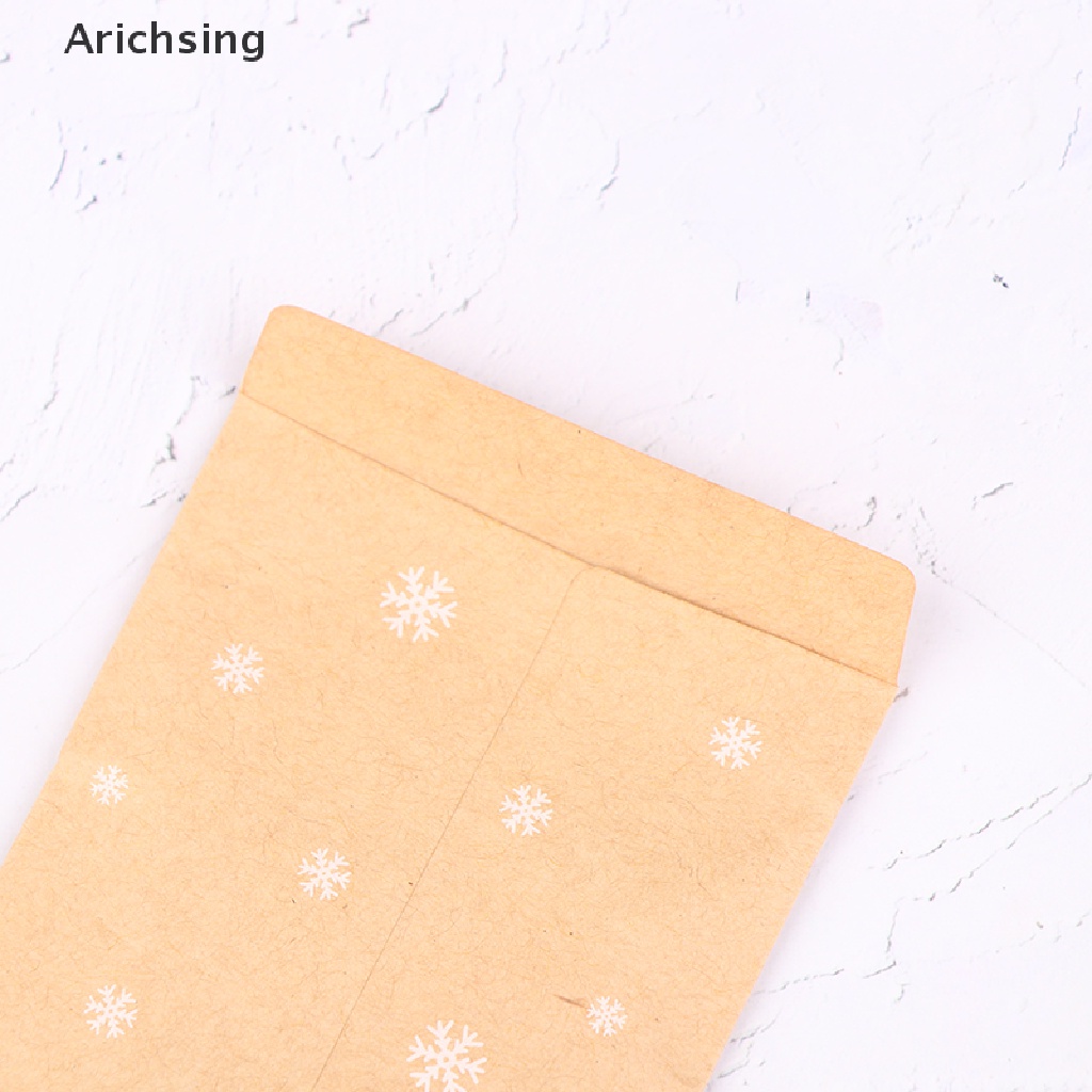 lt-arichsing-gt-ลดราคา-ถุงกระดาษคราฟท์-ลายคริสต์มาส-สําหรับใส่ขนมคุกกี้-ลูกอม-ของขวัญ-48-ชิ้น