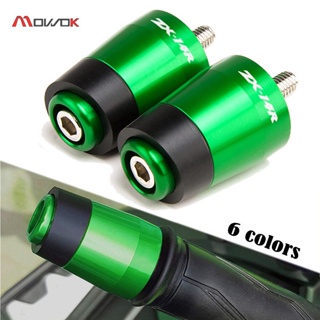 MOW Flash Deals รถจักรยานยนต์ CNC Street Bike Handlebar Grips Bar End Plugs สำหรับ KAWASAKI ZX-14R ZZR1400 ZX14R ZZR 140