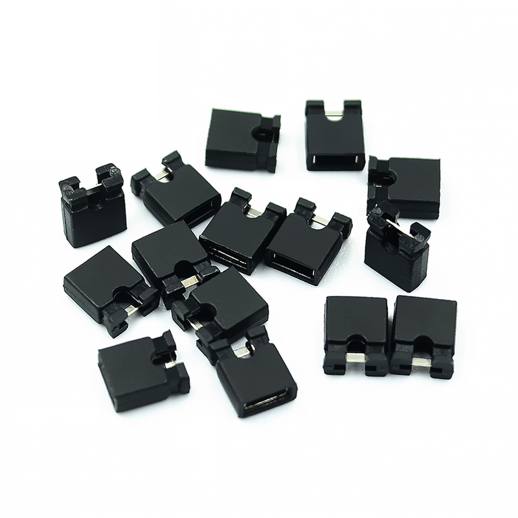 [ 5 ชิ้น ] จั้มเปอร์ 2.54mm Jumper Cap Shorting Cap Shorting Block 2 ...