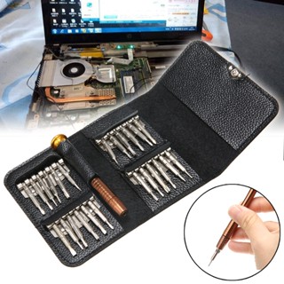 ชุดหัวไขควง Torx ขนาดเล็ก สําหรับซ่อมแซมนาฬิกาข้อมือ คอมพิวเตอร์ 25 ชิ้น ☆Bjfranchiseamo