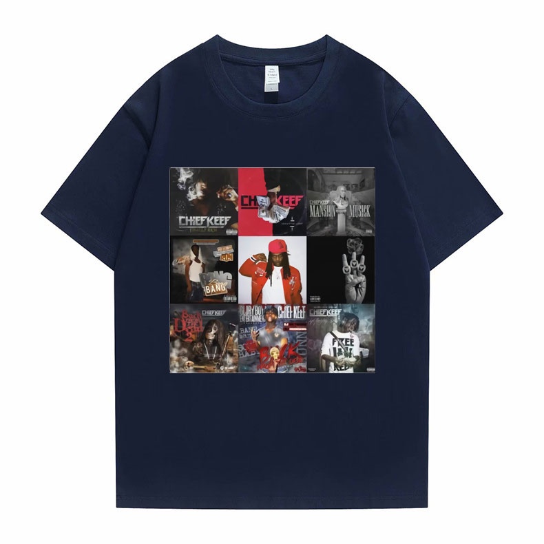 เสื้อเด็กหญิง-หัวหน้า-keef-เพลงอัลบั้มคอลเลกชันพิมพ์-tshirt-ผู้ชายผู้หญิงแฟชั่นฮิปฮอปแบรนด์ลําลองเสื้อยืดผู้ชายขนาดใหญ่ฮ