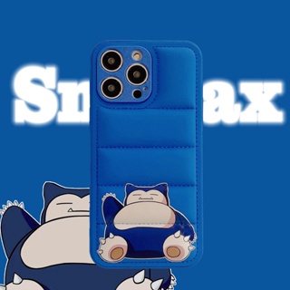 เคสโทรศัพท์มือถือ กันกระแทก ลายการ์ตูน snorlax eider down น่ารัก สําหรับ iPhone 14promax 14plus 13 Pro MAX 12 11 Pro MAX XR X XS MAX