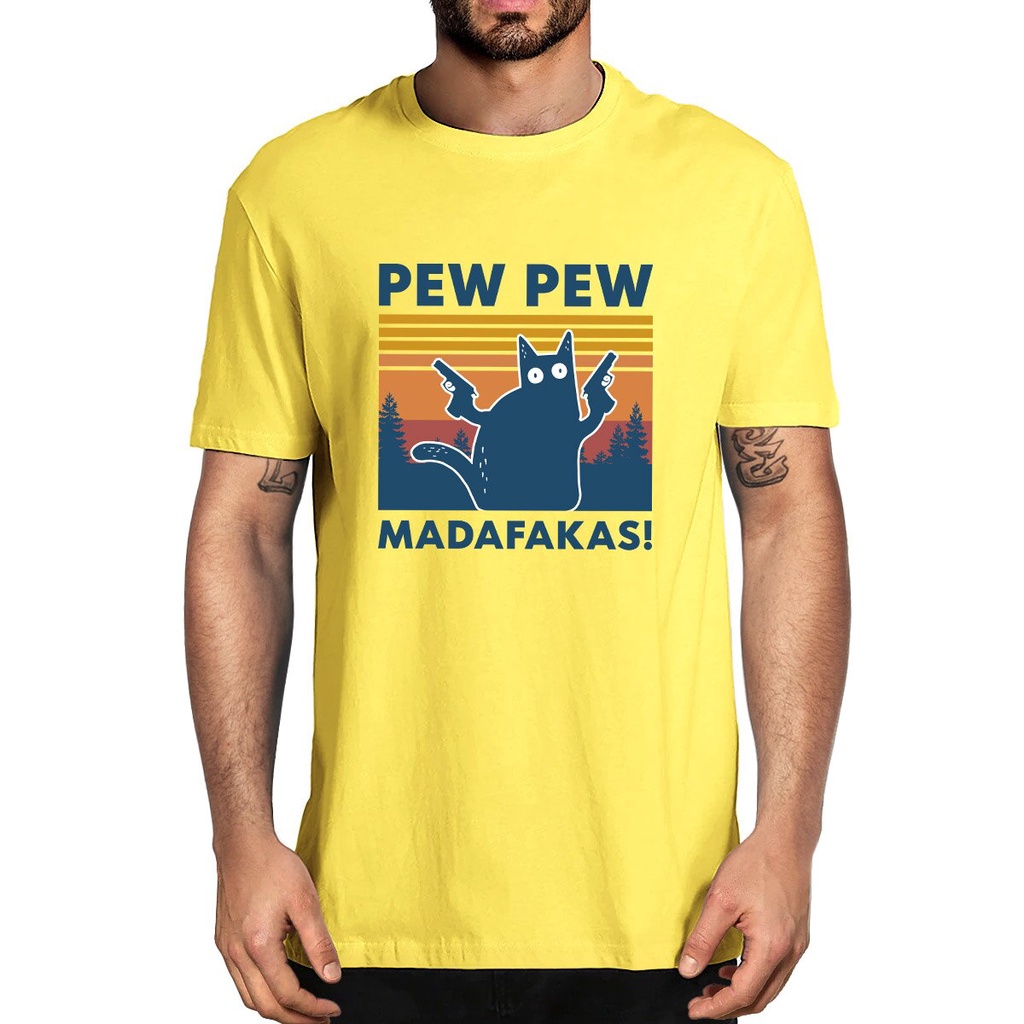 เสื้อยื-pew-pew-madafakas-เสื้อเชิ้ตผ้าฝ้าย-100-แปลกใหม่ตลกแมววินเทจทีมคอผู้ชายเสื้อยืดอารมณ์ขันผู้หญิงที่ดีที่สุด-tee