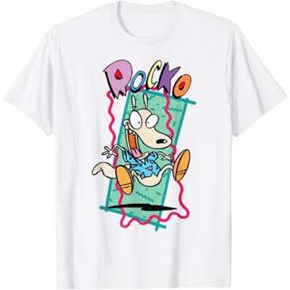 Nickelodeon Rockos Modern Life 90s Retro T-Shirt - Mens T-Shirt
