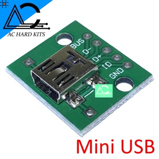 PCB Board USB to DIP female Mini 5P 2.54mm