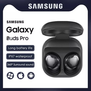 สินค้า 【100% สินค้าของแท้ 】Samsung Galaxy Buds Pro หูฟังบรูทูธไร้สายซัมซุง รวมกล่องชาร์จไร้สาย ลดเสียงรบกวน/เข้ากันได้กับ