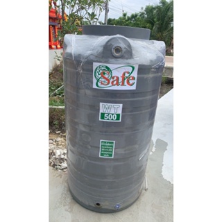 ถังเก็บน้ำ สีเทาเรียบ 330-1000 ลิตร ถังเก็บน้ำบนดิน water tank  แท้งน้ำ มอก. มาตรฐาน Food Grade ส่งฟรีกรุงเทพปริมณฑล