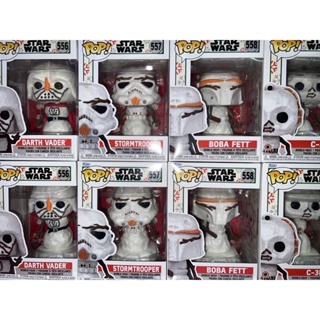 Funko Pop! Star Wars สตาร์วอร์ส หิมะ snow Christmas คริสต์มาส ของแท้ 100% มือหนึ่ง