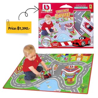 Junior Ferrari City Playmat with LaFerrari Toy Car 12m+