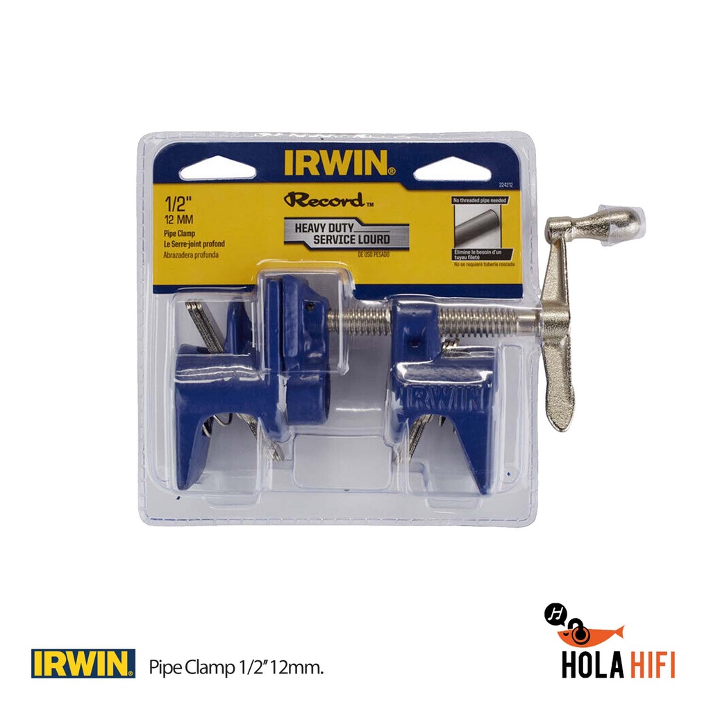 ปากกาจับชิ้นงาน IRWIN QUICKGRIP Pipe Clamp, 1/2Inch Shopee Thailand