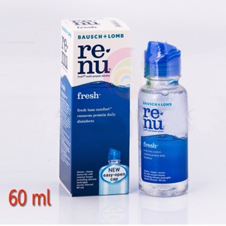 น้ำยาล้างคอนแทคเลนส์ Renu 60 ml