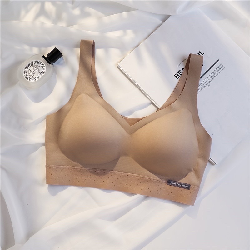 EASY BRA สปอร์ตบรา บราออกกำลังกาย บราไร้ตะขอ เสื้อในใส่สบาย เสื้อในไร้ ...