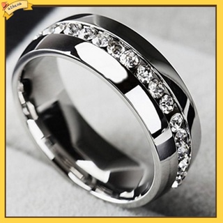 [Athena] men แหวนสแตนเลสสำหรับคู่รัก