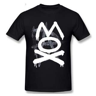 เสื้อยืดแขนสั้น กราฟิกแฟชั่นปี 2021 เสื้อยืดการ์ตูนอะนิเมะ Jon Moxley เขียนสคริปต์ล่วงหน้า Mox ชายรุนแรง g บนเราเสื้อยืด
