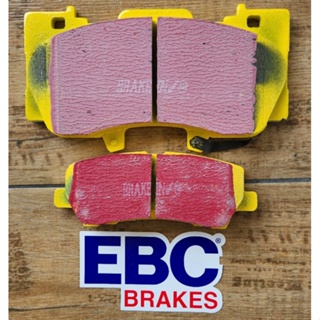 ผ้าเบรค EBC Brakes รุ่น Yellowstuff/ ผ้าหน้า -หลัง Ford Mustang 2.3 Turbo Ecoboost ปี 17-on