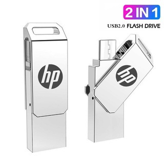 พร้อมส่ง ขายดี แฟลชไดรฟ์ USB OTG 2TB 1TB โลหะ หมุนได้ กันน้ํา พร้อม Type-C สําหรับโทรศัพท์มือถือ