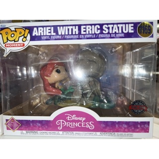 POP! Funko Moment Ariel with Eric Statue Disney Princess Mermaid ของแท้ 100% มือหนึ่ง