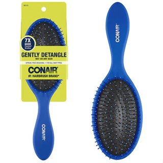 Conair Detangling Full-Size Cushion Wet/Dry Hairbrush  หวี หวีแปรง แปรงผม