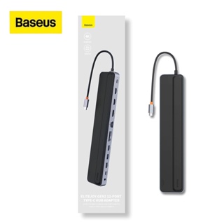 BASEUS EliteJoy Gen2 อะแดปเตอร์ HUB Type-C 11 Port / 1 HDMI อะแดปเตอร์เสียง Usb C HUB