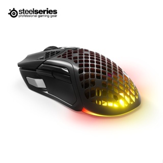 SteelSeries เมาส์เกมมิ่ง RGB รุ่น Aerox 5 Wireless Gaming Mouse