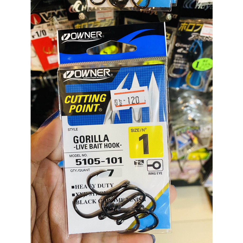 เบ็ดจิ๊ก OWNER CUTTING POINT 5105 Shopee Thailand