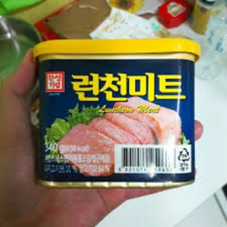 ภาพขนาดย่อของสินค้าLuncheon Meat/ เป็นแฮมกระป๋องแบรนเกาหลี/런천미트