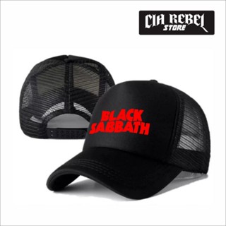 หมวกเครือข่าย TRUCKER สีดํา - CIA REBEL