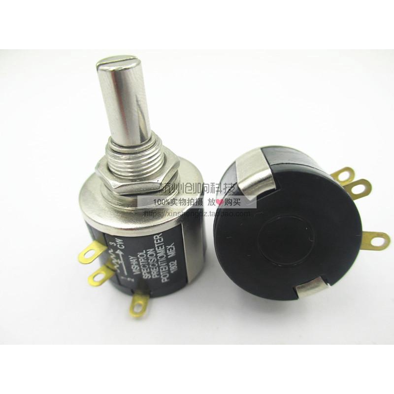 Microfire Precision Multi-Coil Coil Coil Potentiometer 534-1 B5K B502 ...