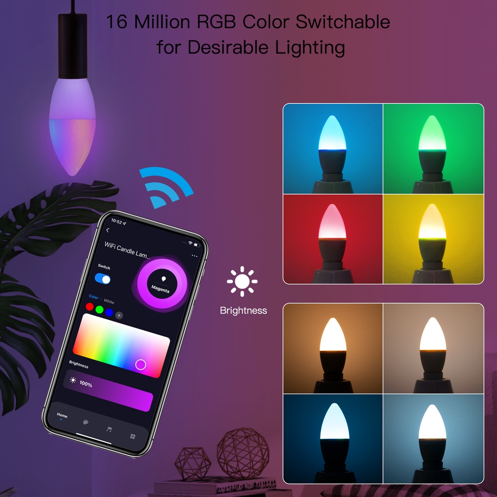 julystar-tuya-สมาร์ท-wifi-e14-candelabra-rgb-หลอดไฟ-led-ยุโรปหลอดไฟ-alexa-โคมไฟ-google-home-yandex-alice-100-240v-ww-หรี่แสงได้-magic-หลอดไฟควบคุมเสียง