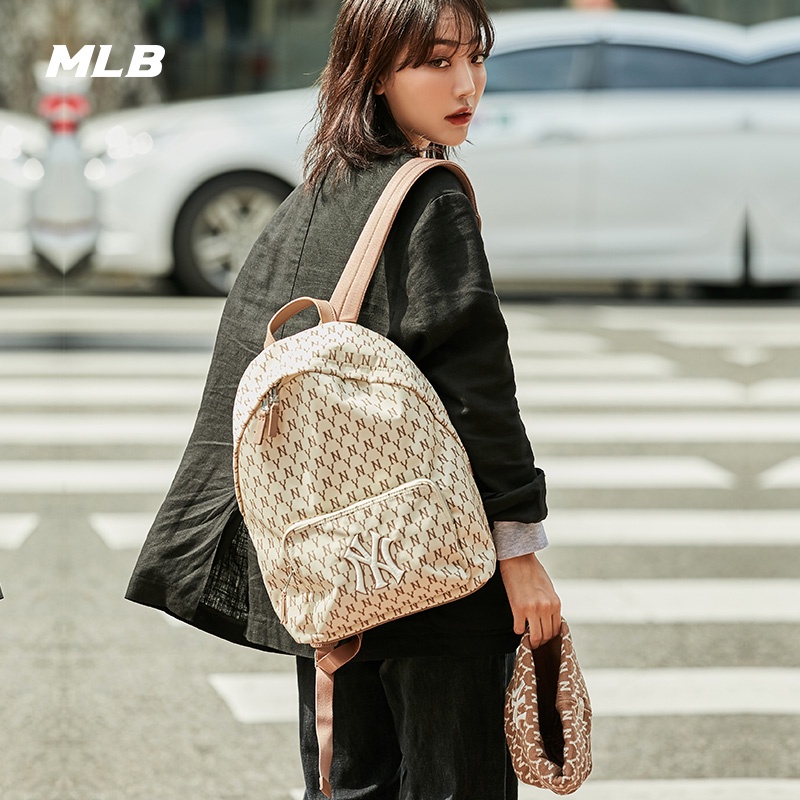 พร้อมส่ง-ของแท้-mlb-ny-new-york-yankees-กระเป๋าสะพายหลังny-กระเป๋าเป้