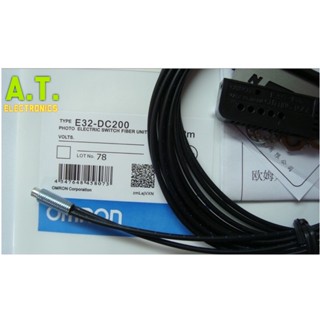 ถูกสุด! FIBER SENSOR OMRON E32-DC200 รับส่ง   สินค่า พร้อมส่งค่ะ