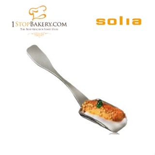 Solia PS35066 Mini Finger Spoon Smoked Grey 90x31x23mm แพ็ค 50pc ราคา 195 บาท