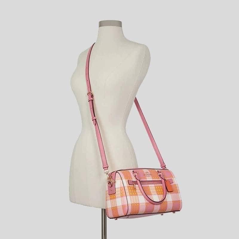 coach-rowan-satchel-with-garden-plaid-print-c8593