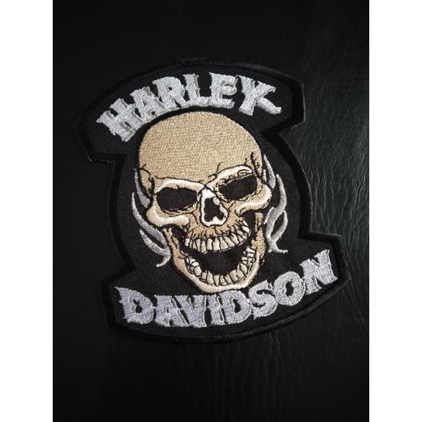 harley-davidson-ตัวรีดติดเสื้อ-อาร์มติดเสื้อ-งานปัก-งานdiy-มี13แบบ