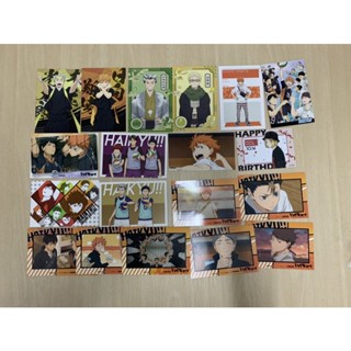 Good haikyuu!! ของสะสมไฮคิว โปสการ์ด/สมุดขนาดa5/แฟ้มหลายไซส์