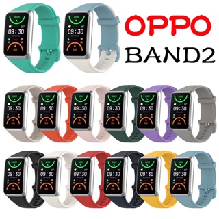 ภาพหน้าปกสินค้าสายนาฬิกาข้อมือซิลิโคน แบบนิ่ม กันน้ํา แบบเปลี่ยน สําหรับ OPPO Band2 OPPO Band 2 ที่เกี่ยวข้อง