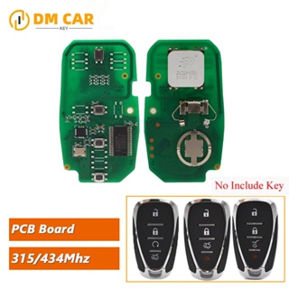 5pcs PCB electronic circuit board Remote key fob 315/434Mhz HYQ4AA/EA for Chevrolet XL Spark Camaro Cruze Malibu smart c