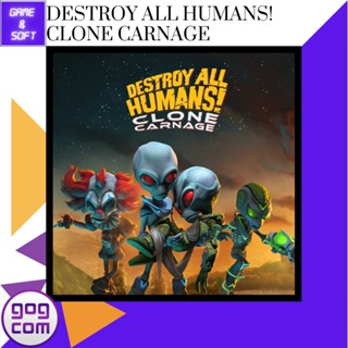 🎮PC Game🎮 เกมส์คอม Destroy All Humans! Clone Carnage Ver.GOG DRM-FREE (เกมแท้) Flashdrive🕹