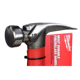 thumbnail image 2 of Milwaukee 48-22-9316 19oz Smooth Face Hammer Canada 2 of 10