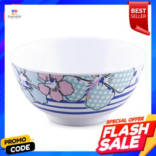 เบสิโค ชามแกง รุ่น B61060 ลาย HIBISCUS 6 นิ้วBesico Curry Bowl Model B61060 HIBISCUS Pattern 6 inches