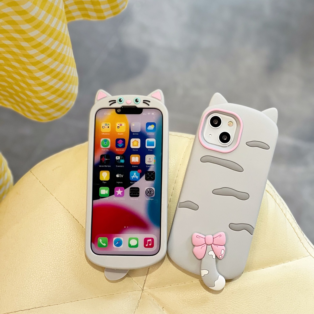 พร้อมส่ง-เคสโทรศัพท์มือถือ-ลายคิตตี้น่ารัก-สําหรับ-iphone-11-12-13-14-pro-max-x-xr-xs-max-ของขวัญฮาโลวีน-คริสต์มาส