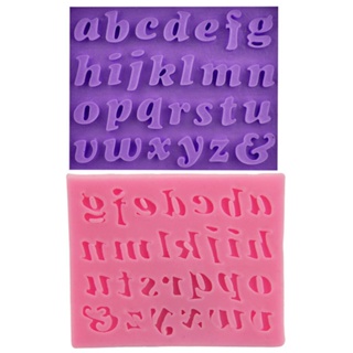 พิมพ์ฟองดองท์ 3D ตัวอักษรภาษาอักฤษ (ตัวพิมพ์เล็ก)