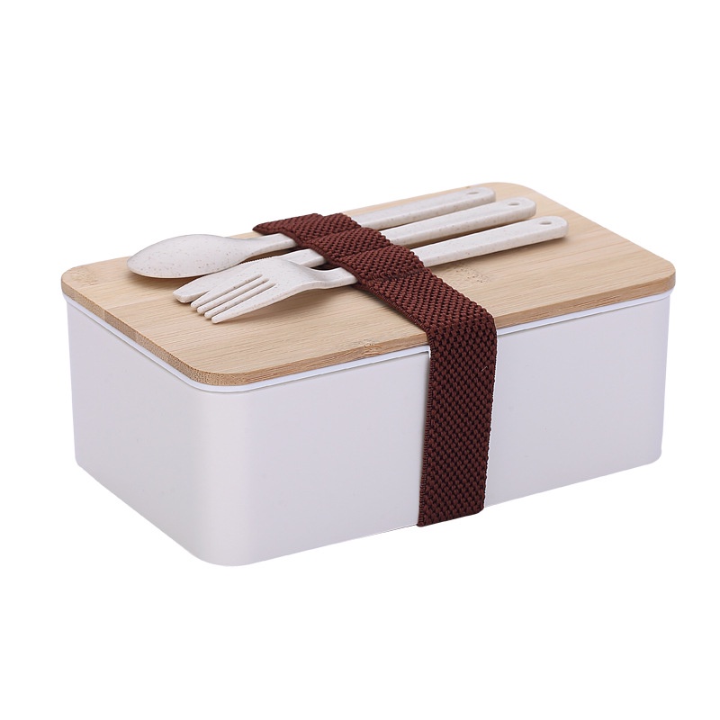 Japanese Lunch Box for Office Worker Kids Portable Plastic Picnic Bento