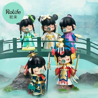 สินค้า POPMART Yuzichengshuo series Bubble Mart Box Play Box Pump Tide Play Gift Ornament Doll Gift Motherland Version Verified