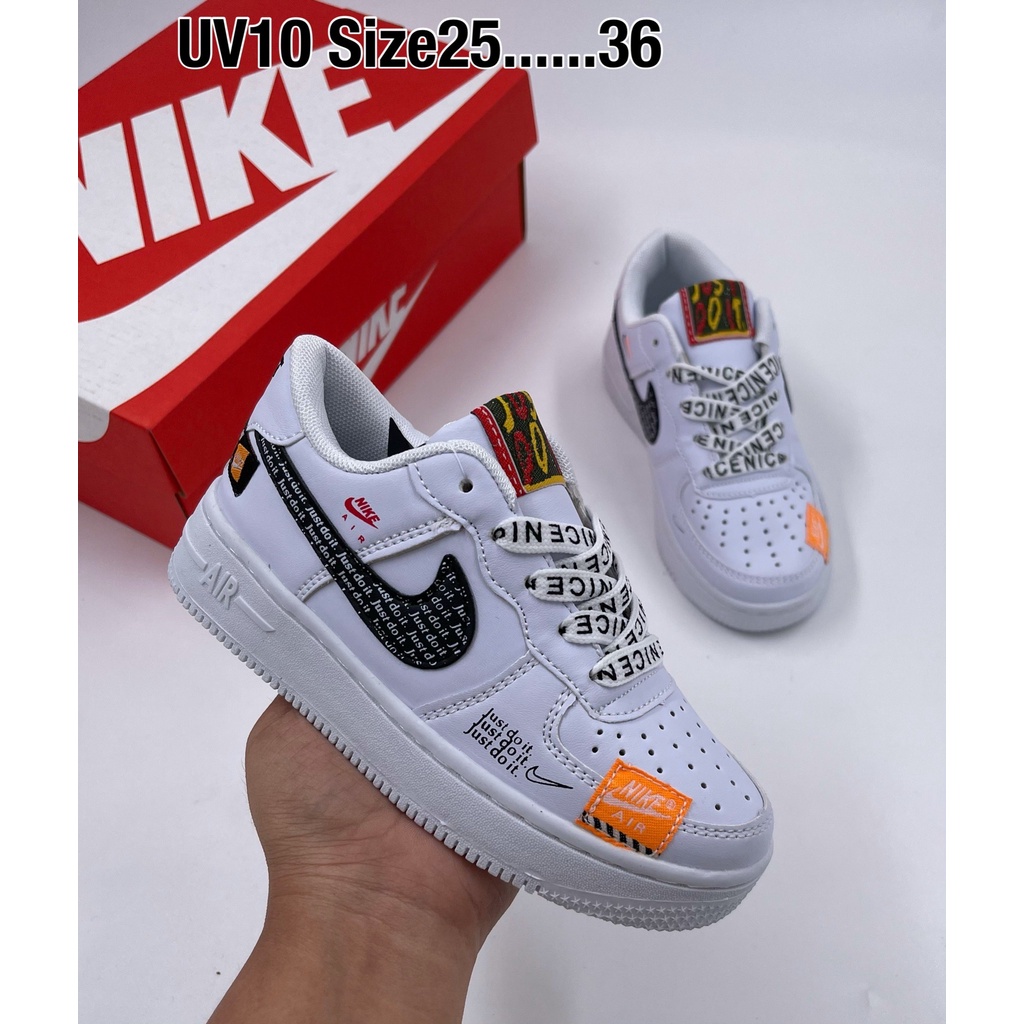 nike-air-force-1-kids-รองเท้าผ้าใบผูกเชือกสำหรับเด็ก