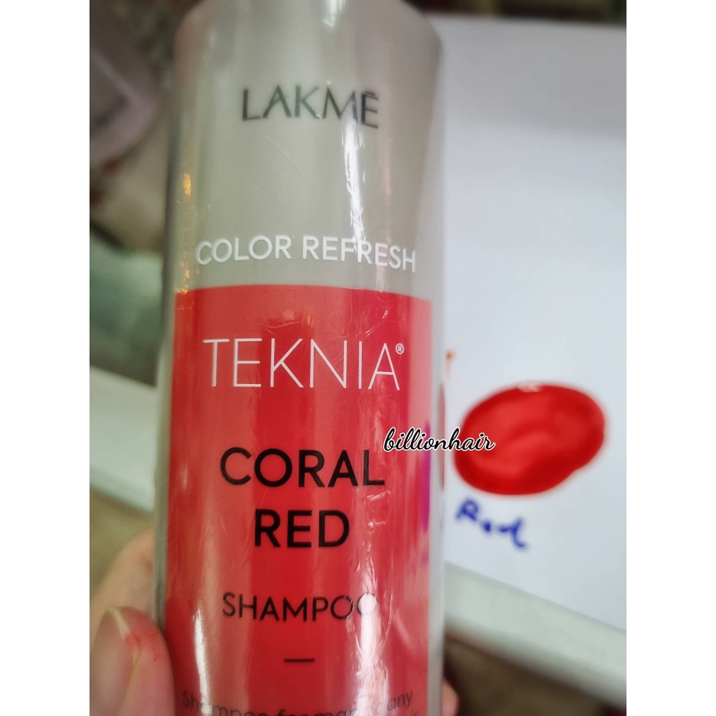 lakme-teknia-color-refreshing-shampoo-300ml-แชมพุเติมสีผมสุตร-began-organic-ปราศจาก-paraben-mineral-oil-free