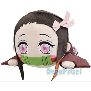 Nesoberi/Lying down plush of Kimetsu No Yaiba – Nezuko Kamado. Size 40 Cm ตุ๊กตาของแท้